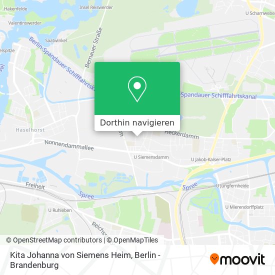 Kita Johanna von Siemens Heim Karte