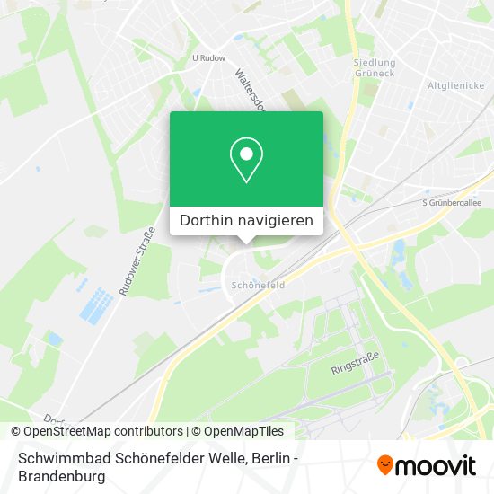 Schwimmbad Schönefelder Welle Karte