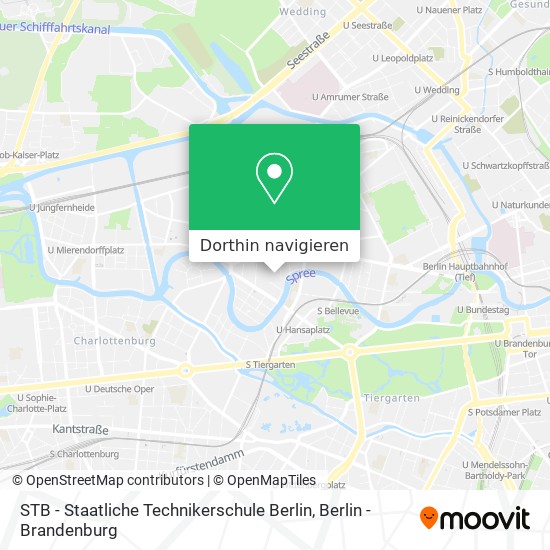 STB - Staatliche Technikerschule Berlin Karte