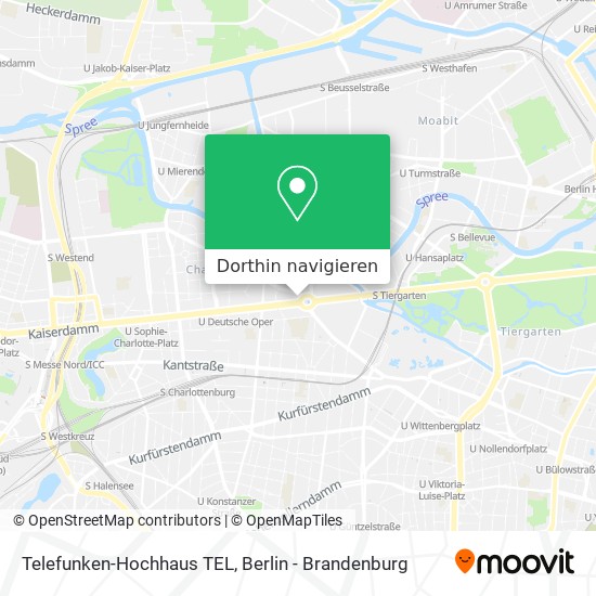 Telefunken-Hochhaus TEL Karte