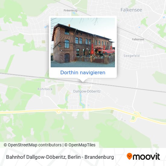 Bahnhof Dallgow-Döberitz Karte