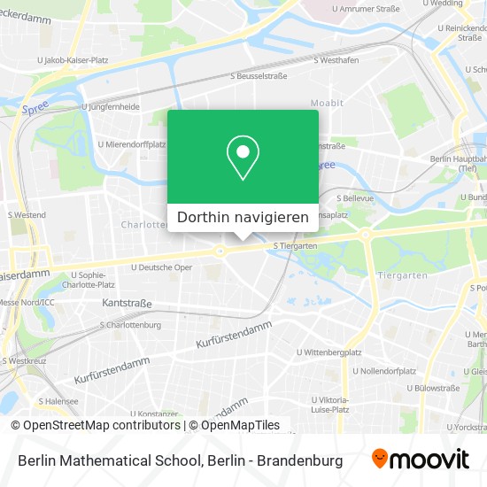 Berlin Mathematical School Karte
