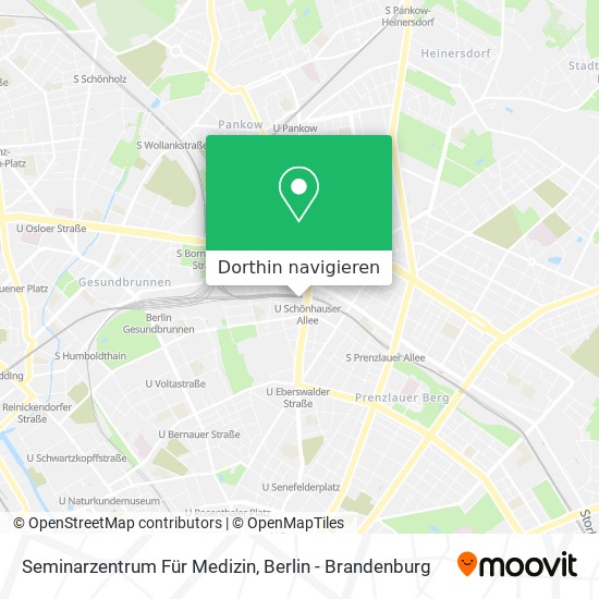 Seminarzentrum Für Medizin Karte