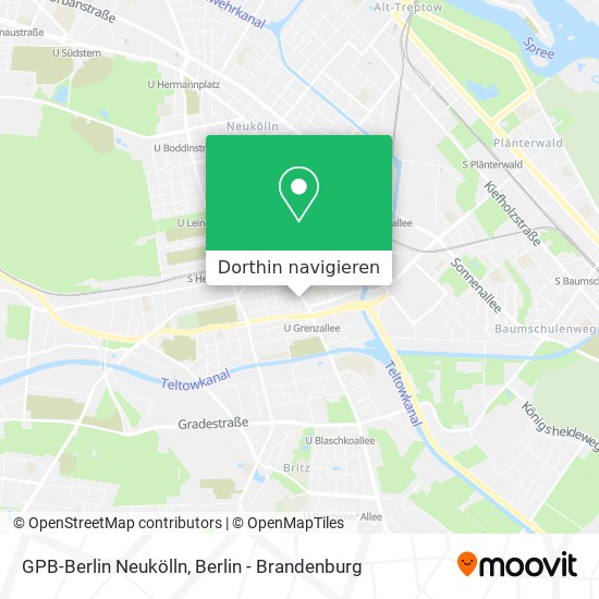 GPB-Berlin Neukölln Karte