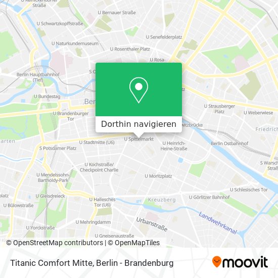 Titanic Comfort Mitte Karte
