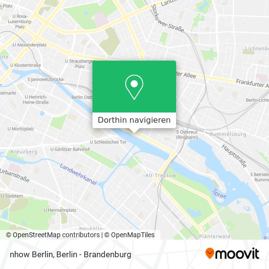 nhow Berlin Karte
