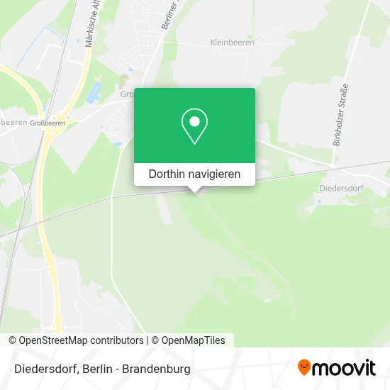 Diedersdorf Karte