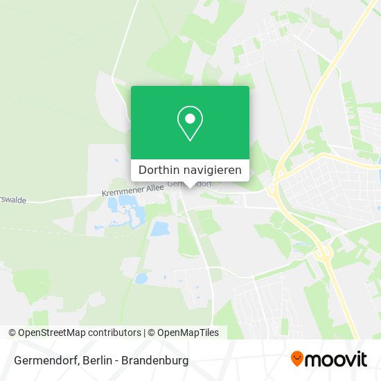 Germendorf Karte