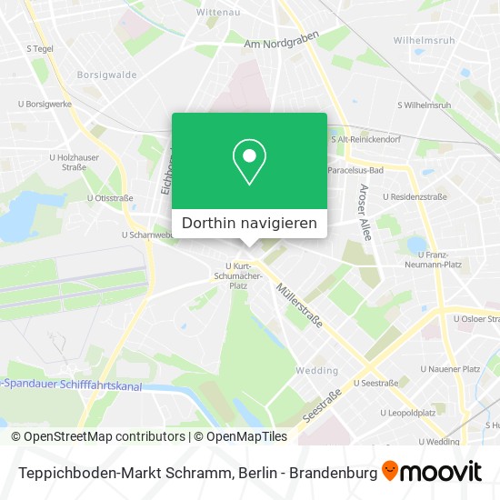 Teppichboden-Markt Schramm Karte
