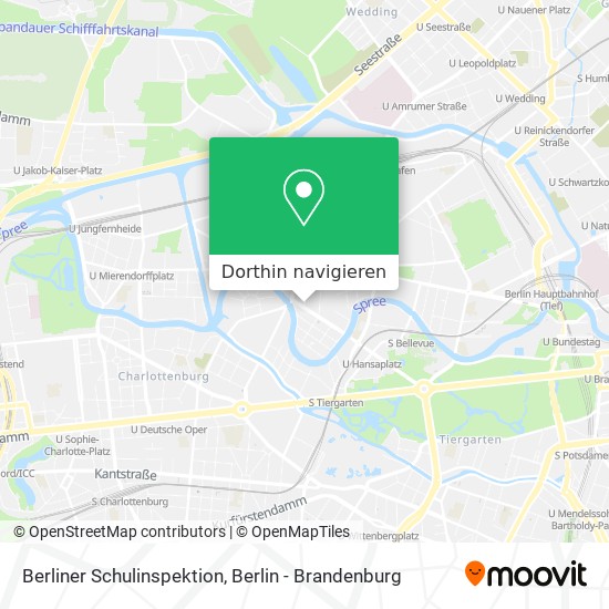 Berliner Schulinspektion Karte