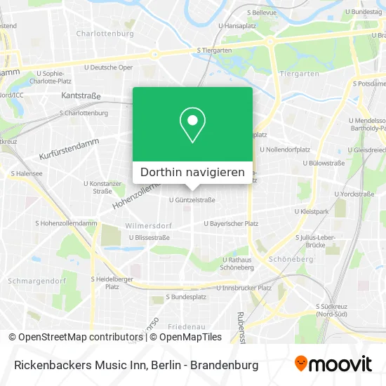 Rickenbackers Music Inn Karte