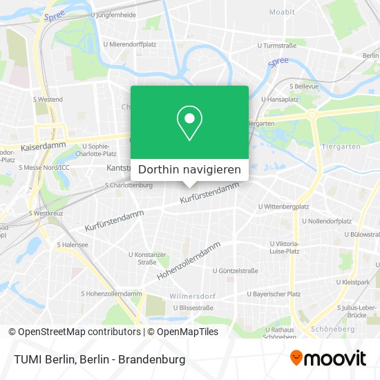 TUMI Berlin Karte