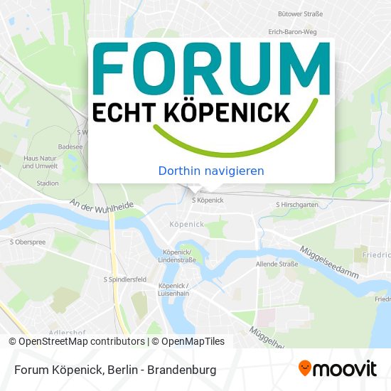 Forum Köpenick Karte