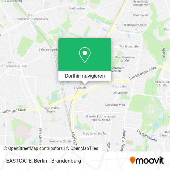 EASTGATE Karte