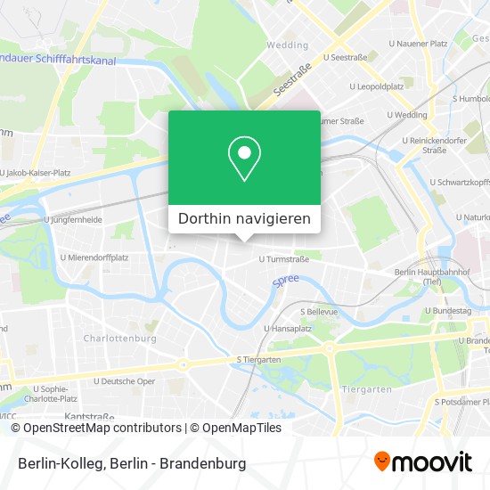 Berlin-Kolleg Karte