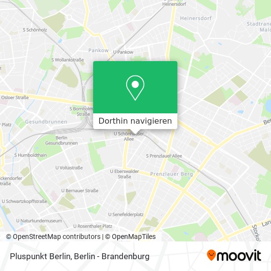 Pluspunkt Berlin Karte