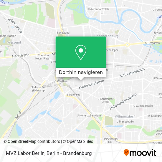 MVZ Labor Berlin Karte