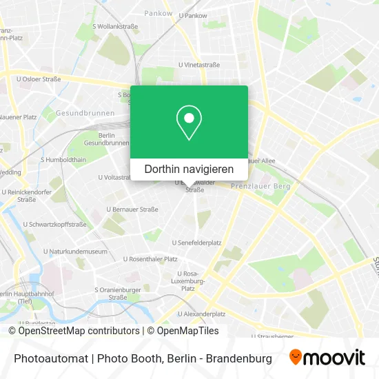 Photoautomat | Photo Booth Karte