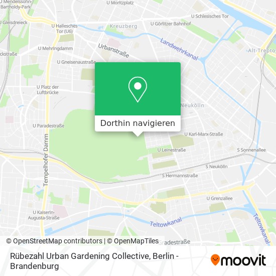 Rübezahl Urban Gardening Collective Karte