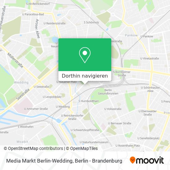 Media Markt Berlin-Wedding Karte