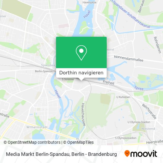 Media Markt Berlin-Spandau Karte