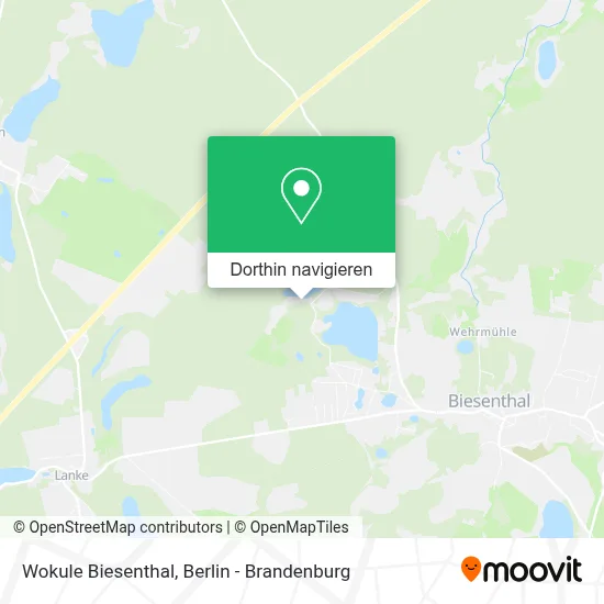 Wokule Biesenthal Karte