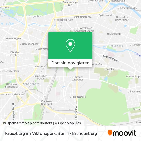 Kreuzberg im Viktoriapark Karte