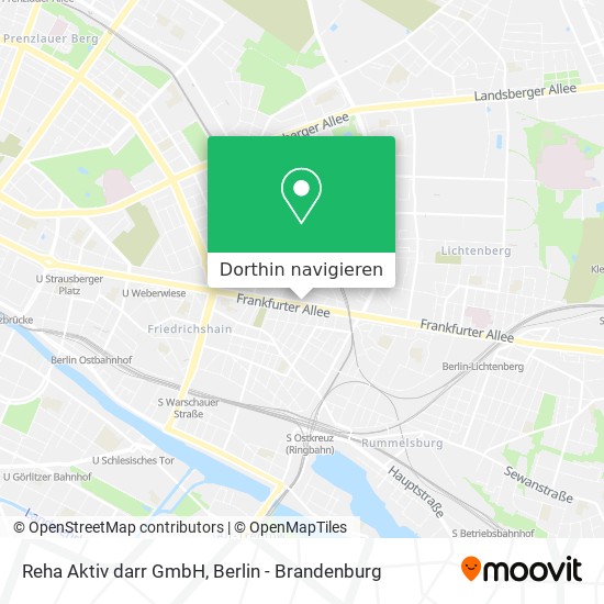 Reha Aktiv darr GmbH Karte