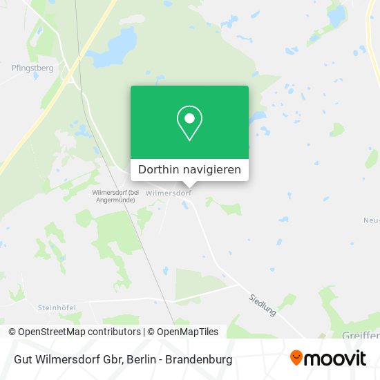 Gut Wilmersdorf Gbr Karte