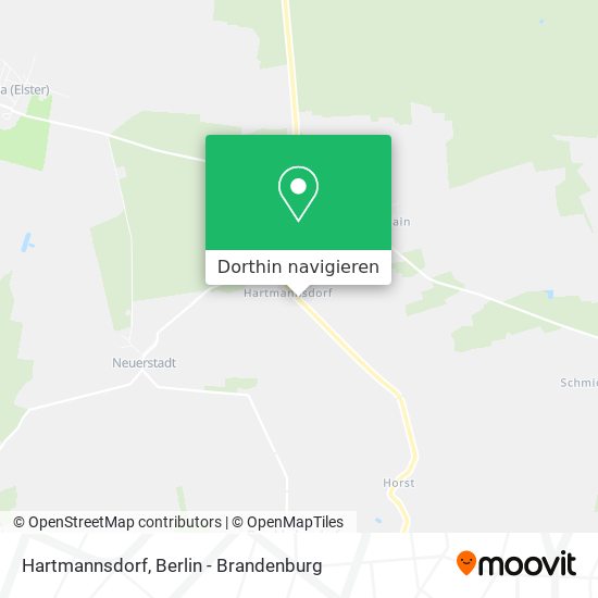 Hartmannsdorf Karte