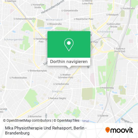 Mka Physiotherapie Und Rehasport Karte