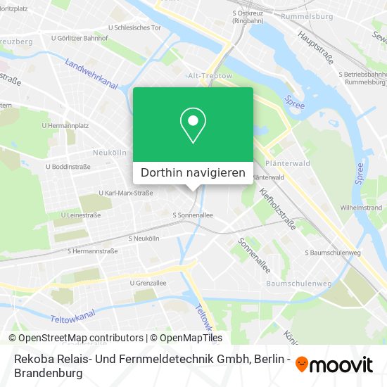 Rekoba Relais- Und Fernmeldetechnik Gmbh Karte