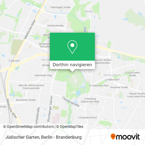 Jüdischer Garten Karte