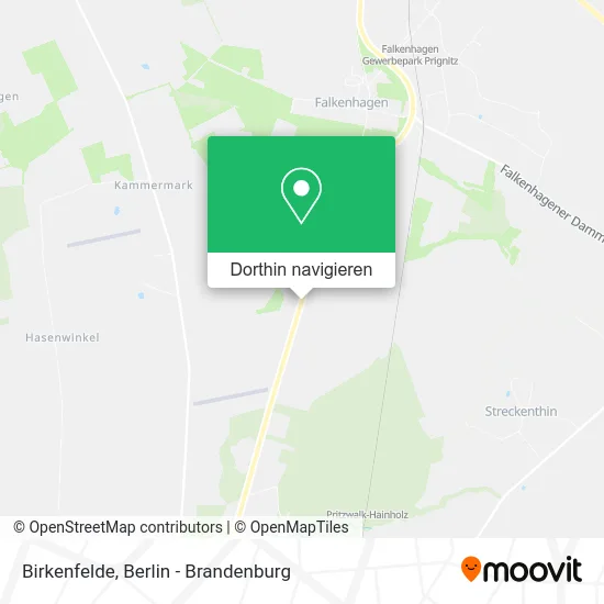 Birkenfelde Karte