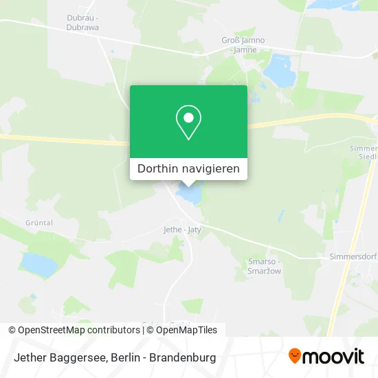 Jether Baggersee Karte