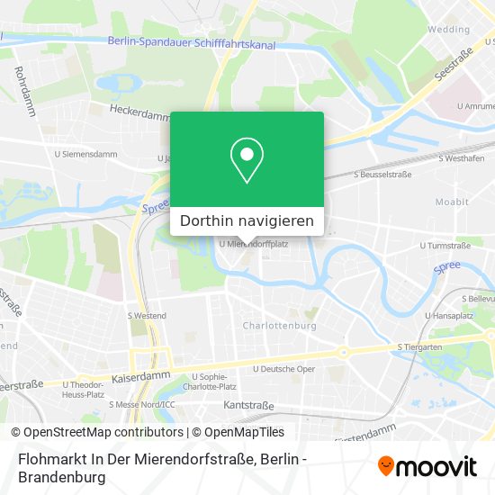 Flohmarkt In Der Mierendorfstraße Karte