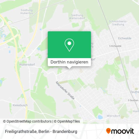 Freiligrathstraße Karte