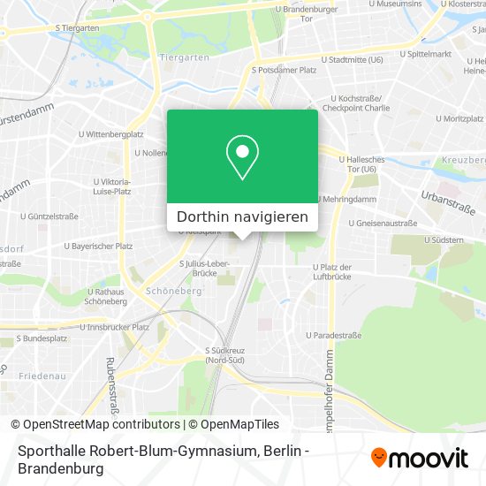 Sporthalle Robert-Blum-Gymnasium Karte