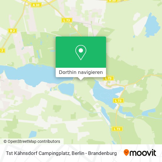 Tst Kähnsdorf Campingplatz Karte