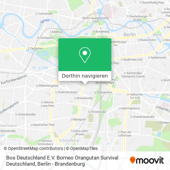 Bos Deutschland E.V. Borneo Orangutan Survival Deutschland Karte