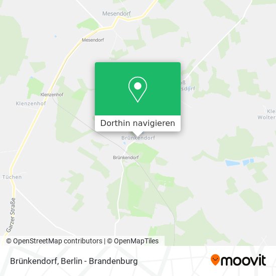 Brünkendorf Karte