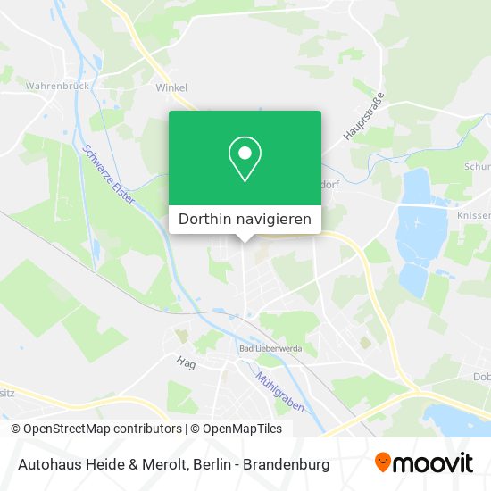 Autohaus Heide & Merolt Karte