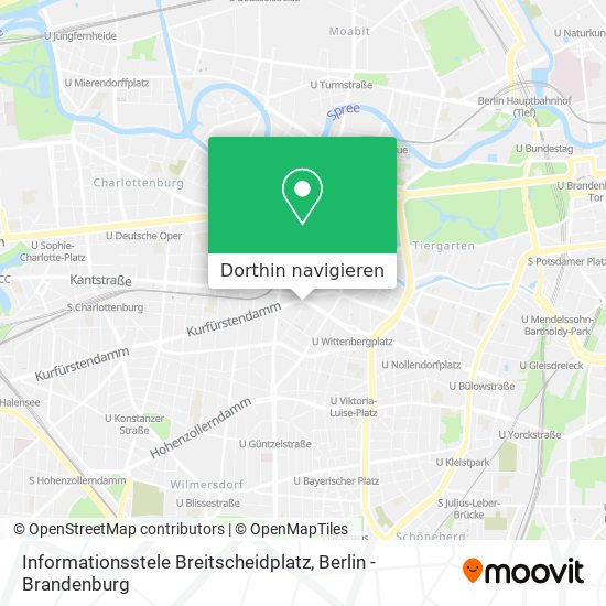 Informationsstele Breitscheidplatz Karte