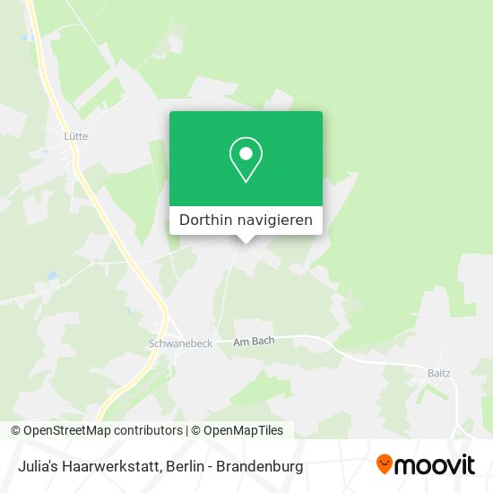 Julia's Haarwerkstatt Karte
