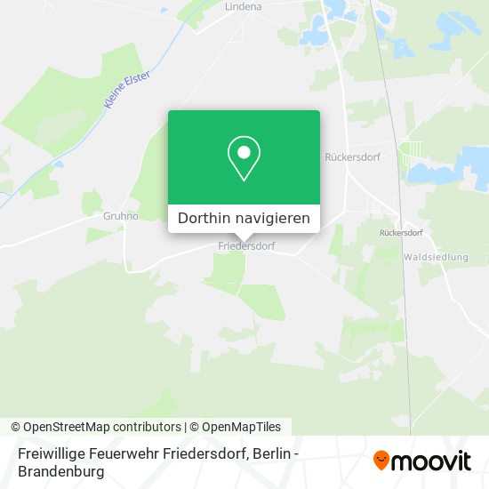 Freiwillige Feuerwehr Friedersdorf Karte