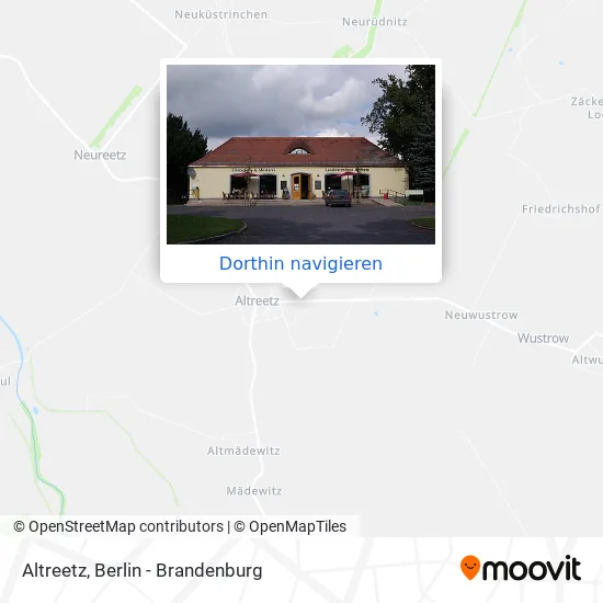 Altreetz Karte