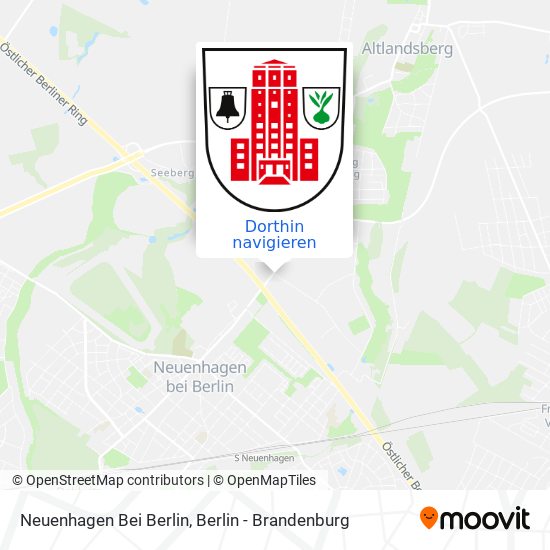 Neuenhagen Bei Berlin Karte