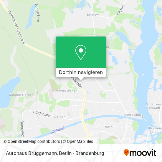 Autohaus Brüggemann Karte