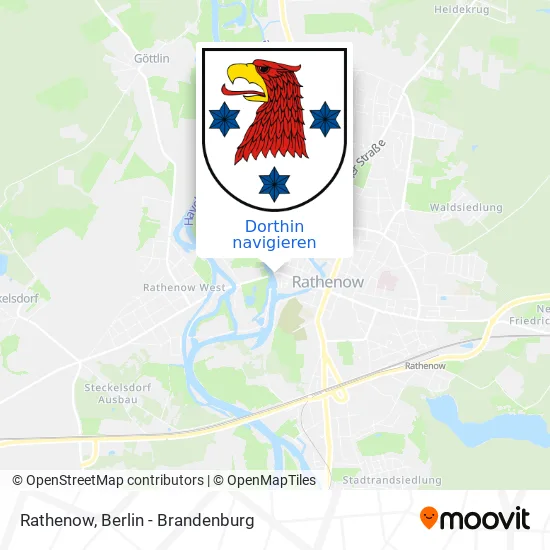 Rathenow Karte