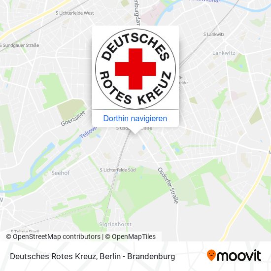 Deutsches Rotes Kreuz Karte